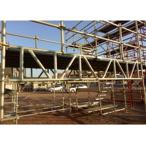 Q235 Ring Lock Scaffolding Diagonal Brace Layher Scaffold Components