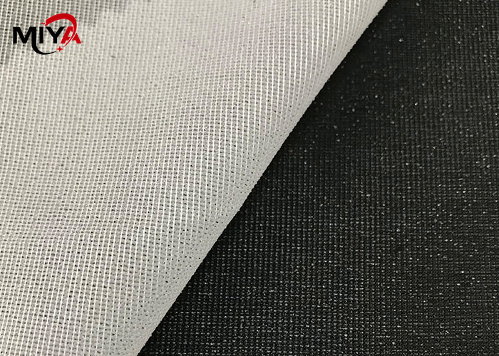 Elastic 40Dx75D PA Double Dot Woven Interlining Fabric
