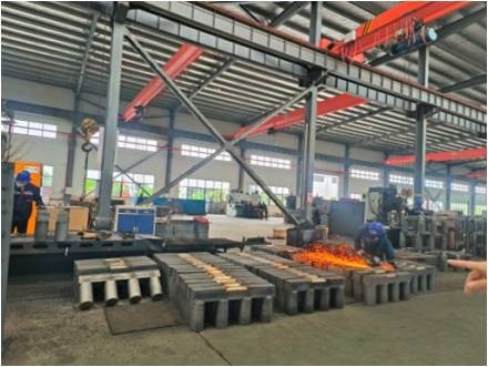 Welded Steel Anode Bracket High Strength For Aluminum Smelter Industry