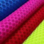 100% Polyester Recycled Polyester Mesh Knitted Airmesh 3D Mesh Material
