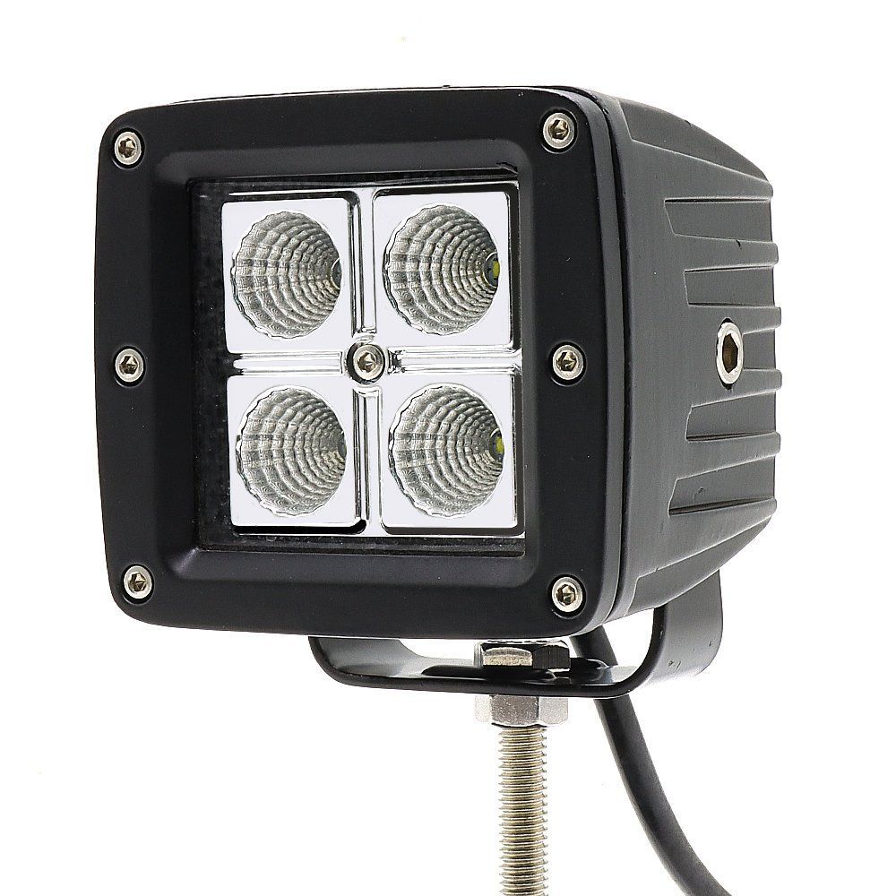IP67 Power 12W Car Fire Ambulance Truck Traffic Agricultural LED Work Light