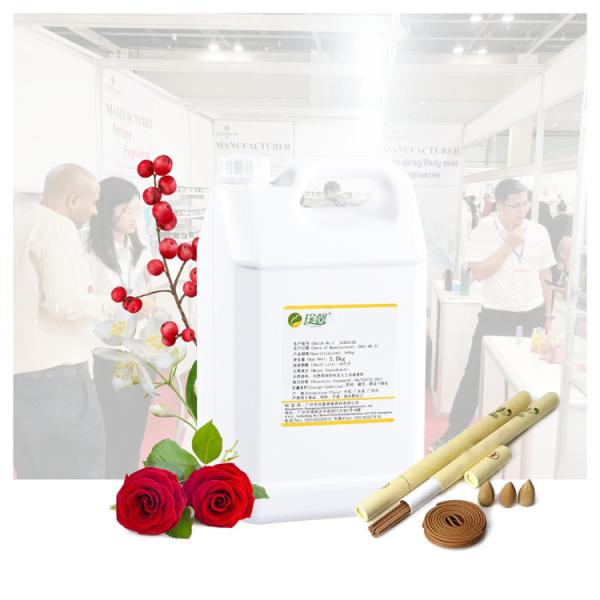 Factory Price Musk Rose Fragrance Oil For Mosquito Incense Fragrance For Incense