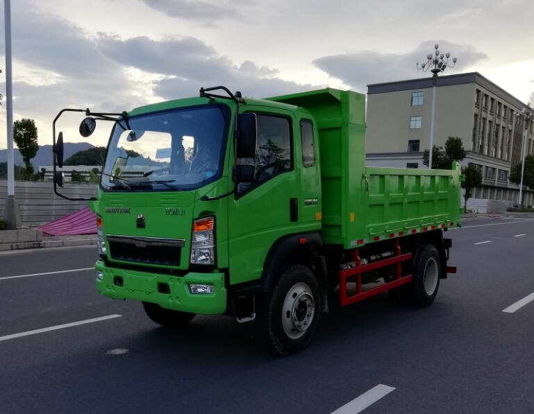 High quality SINOTRUK HOMAN 4x2 12 ton small garbage cargo trucks light duty tipper used dump delivery truck