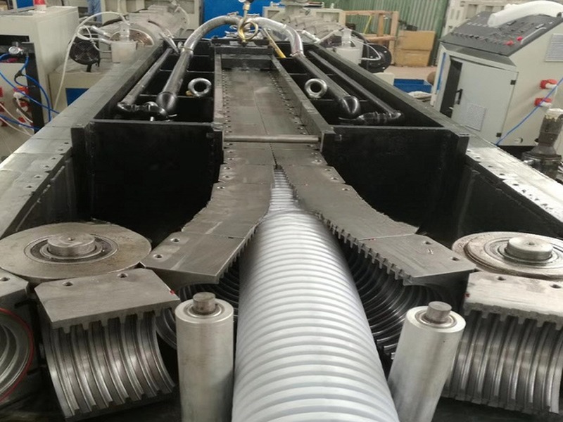 Higher Grade PE Single Wall Corrugated Pipe Machinery