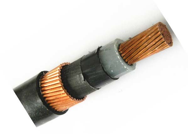 XLPE / CU / PVC Copper Tape 8.7/15KV 800 Sqmm Medium Voltage Power Cables for Power Transmission Line