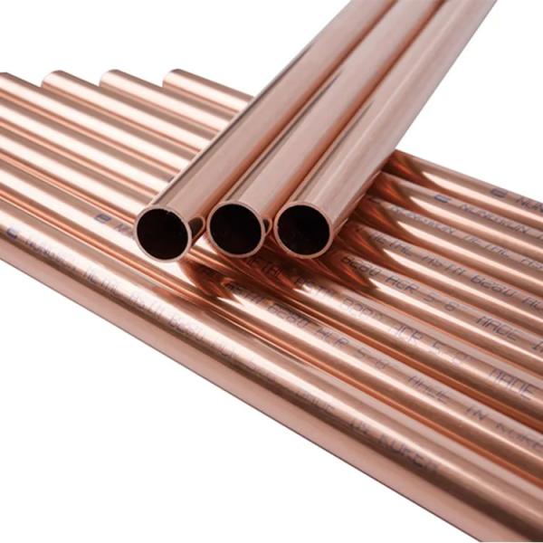 Copper Nickle Pipes Seamless Copper Tube C70600 C71500 C12200 Alloy Copper