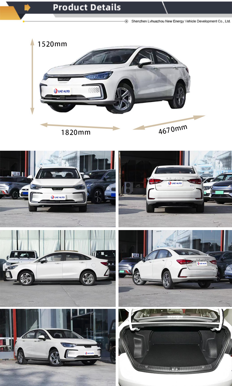 Upgrade Your Taxi Fleet with Long Range Electric Vehicles ECC Certified in 4650*1820*1510