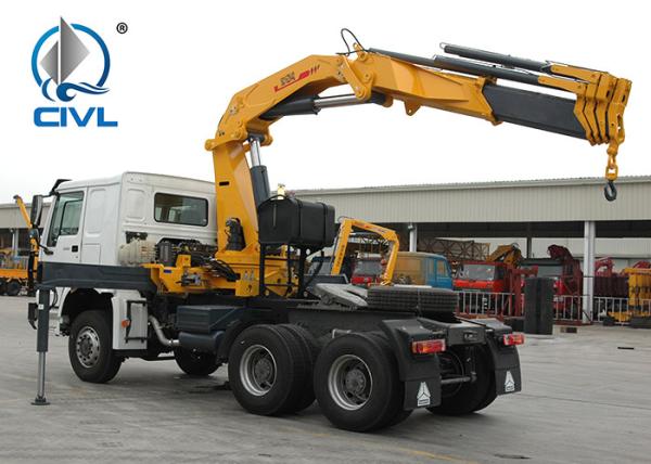 Red 16Ton Truck Mounted Crane SQ16ZK4Q / Knuckle Truck Crane/crane truck/10ton