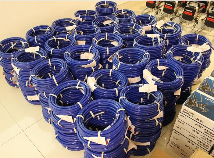 60Mp PE Airless Paint High Pressure Hose Sprayer Blue Red Color