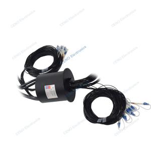 10 Channels MM Integration Fiber Optic Rotary Joint with Slip Ring Insertion