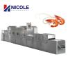 Buy cheap Big Capacity Microwave Tunnel Dryer PLC Control For Shrimp / Prawn from wholesalers