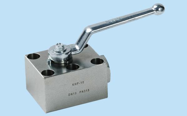 2-Way 3-WAY Board Type Steel Ball Valve , 3/4“ Carbon Steel High Pressure Ball