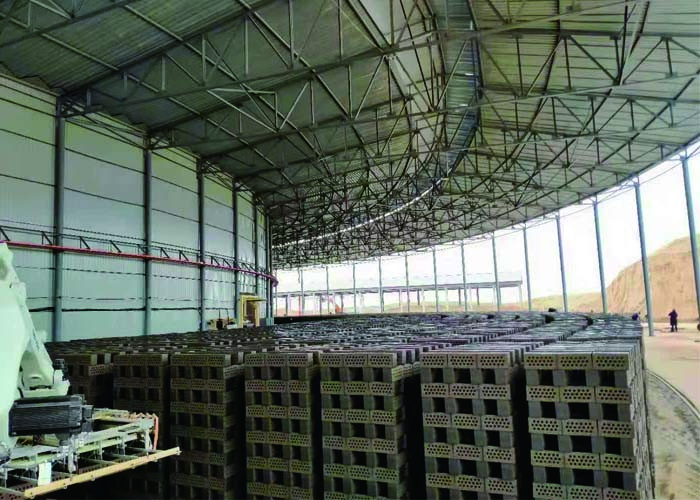 Environmentally Friendly Automatic Rotary Kiln For Manufacturing Brick Production Line