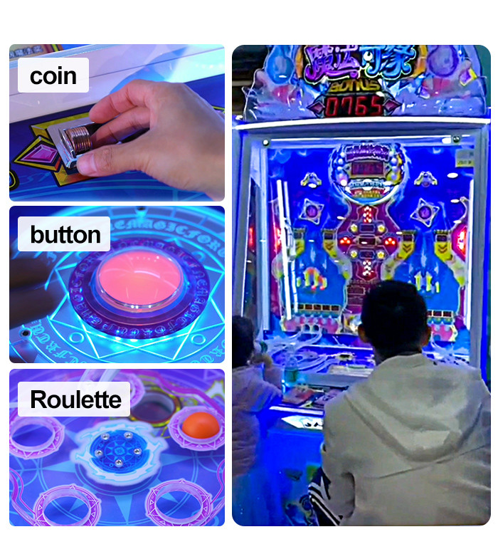Indoor Lucky Ball Lottery Redemption Game Machine 400W 220V