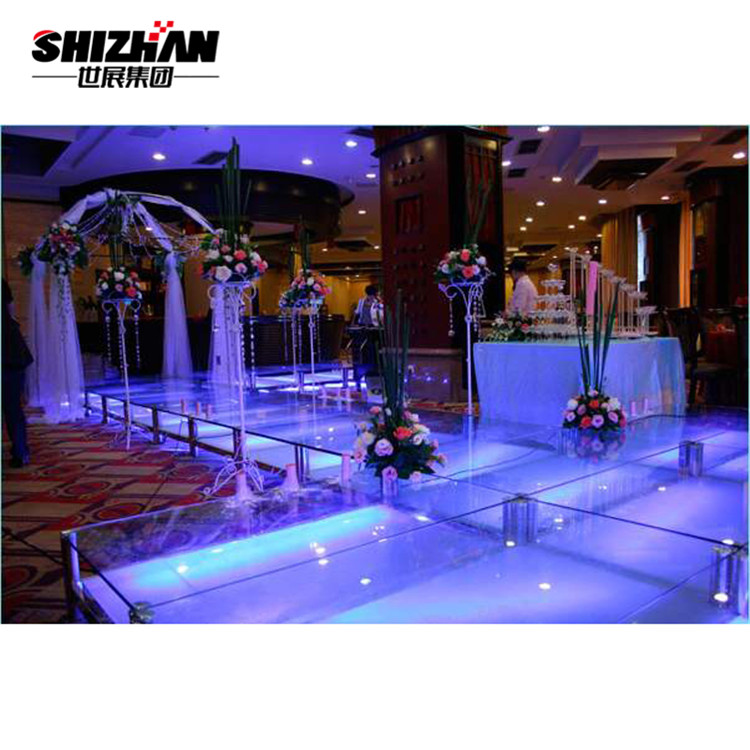 High Loading Capacity Portable Acrylic Temporary Live Show Stage Floor