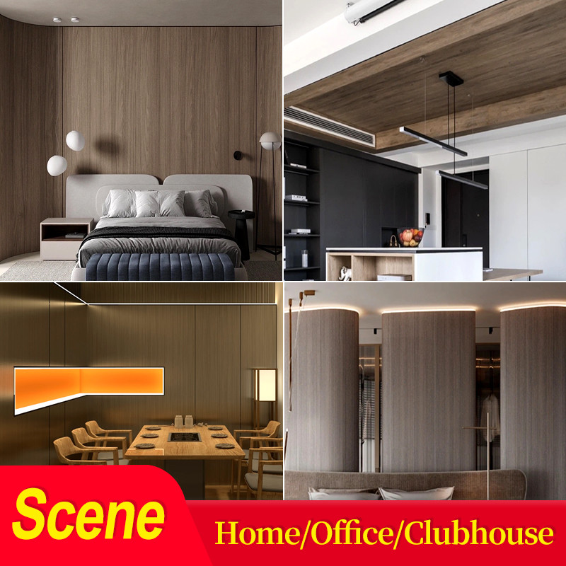 5mm 8mm Bamboo Charcoal Wood PVC Decorative Interior Wall Insulation Panels