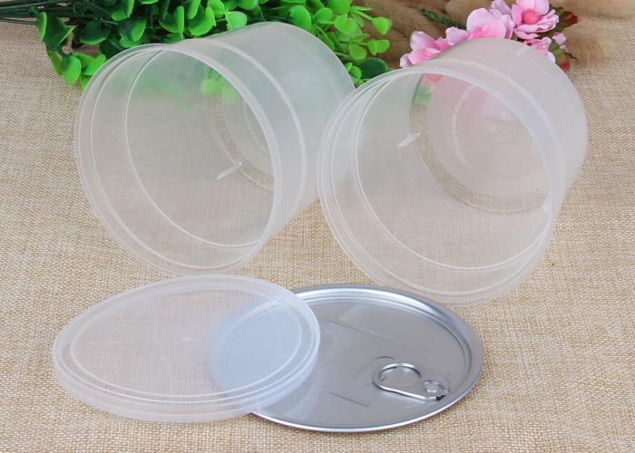 Fold Airtight PP Cap Canisters Plastic Sauce Bottles For Beverage