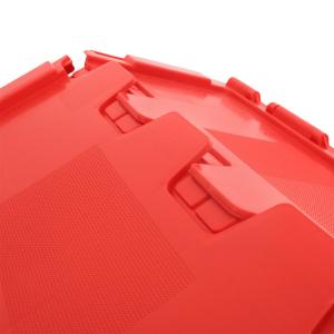 Transportation Packaging Solution Stackable Plastic Moving Crate with Customized