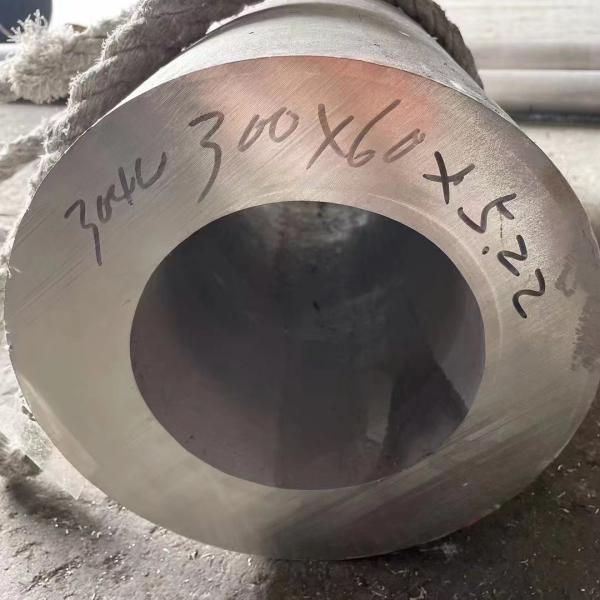 Hollow Bar Stainless Steel Seamless Tubing ASTM A511 TP316 SUS316L 80MM OD 40MM