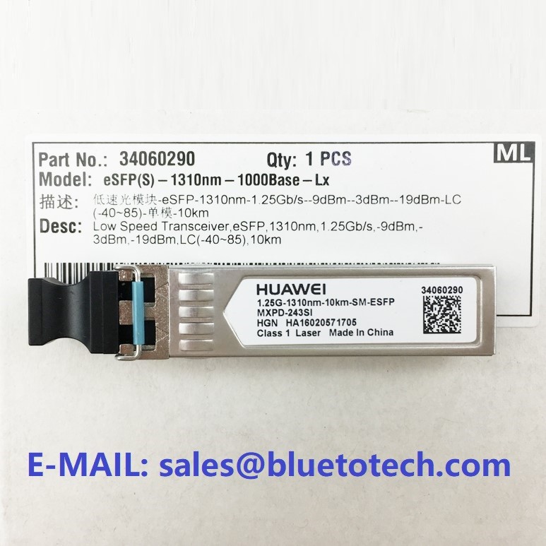 Huawei SFP-GE-LXV 1.25G 1310nm 10km SM ESFP-GE Single Mode 02311SSS