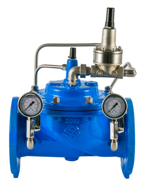Gas Media Pressure Relief/Sustaining Valve with Customized OEM Support and Efficiency