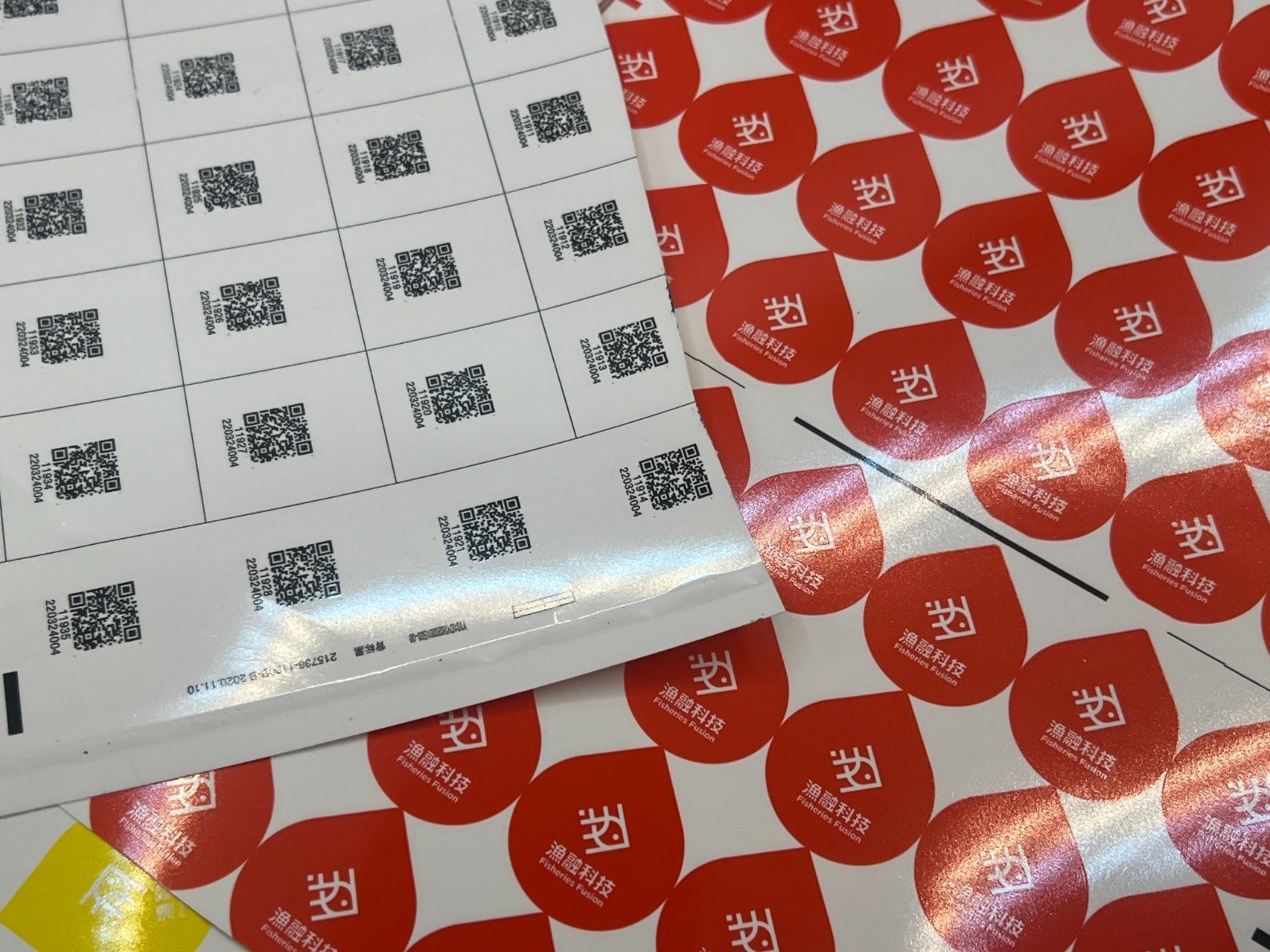 Variable QR code tag