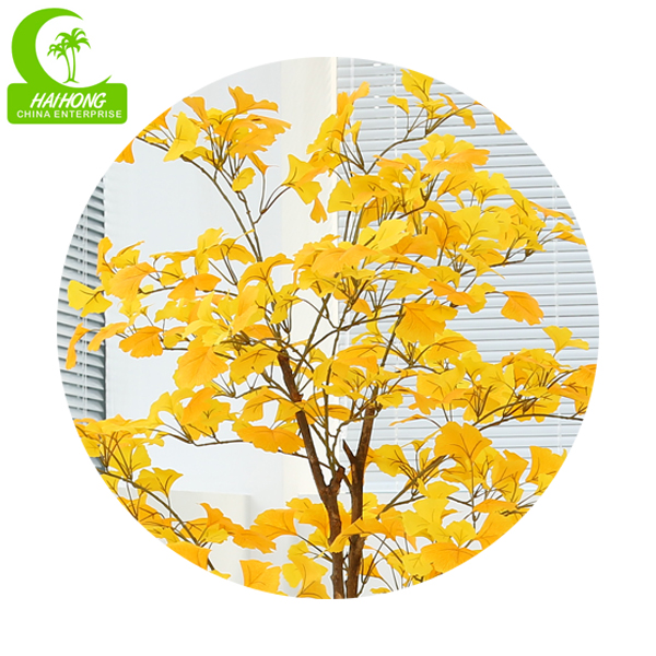 Artificial Ginkgo Tree Plant Artificial Fake Tree Artificial Garden