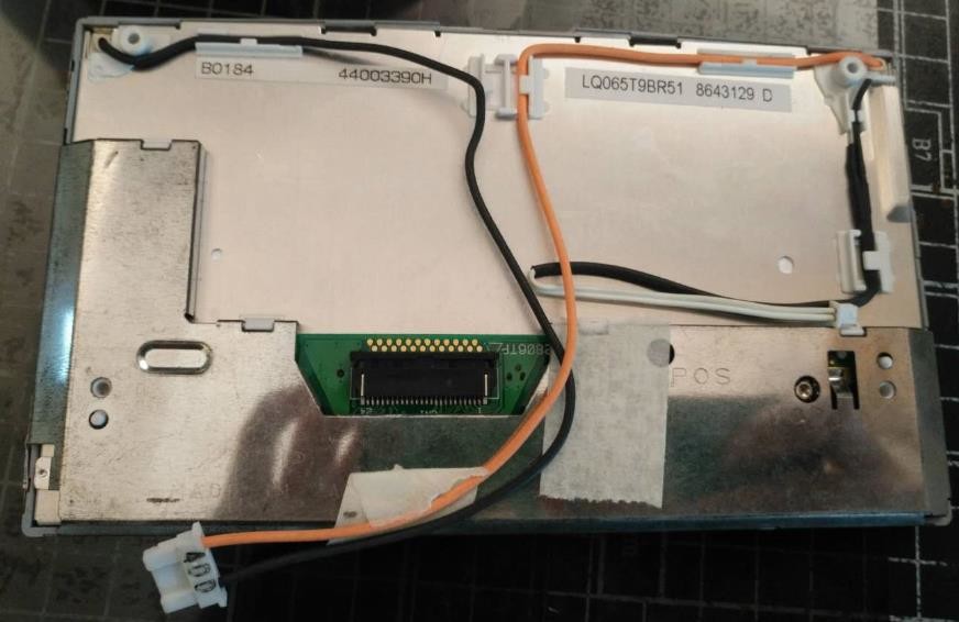 6.5" LCM 400×240RGB 220cd/m² LQ065T9BR51 Sharp TFT LCD Display