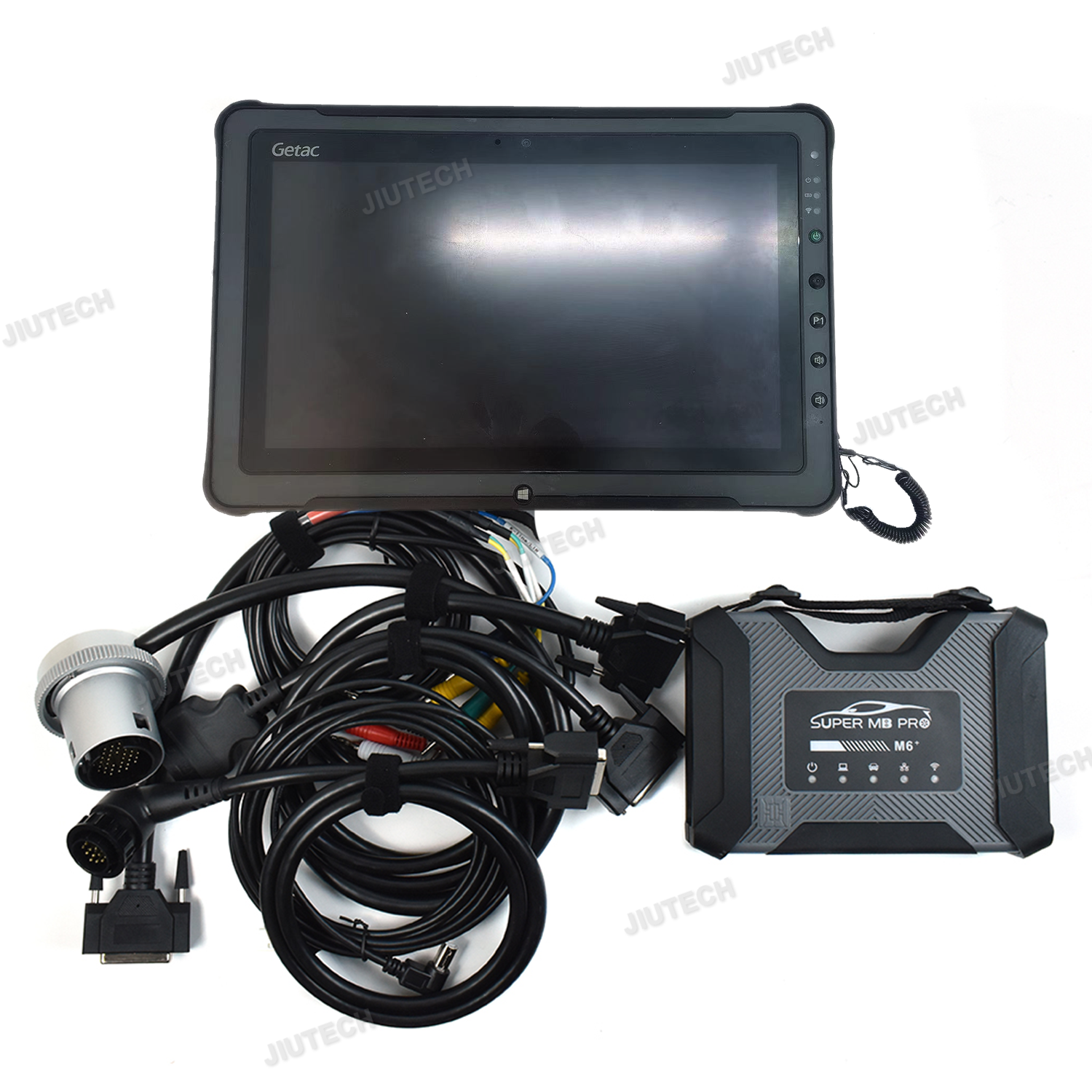 Full set Getac F110 Tablet Main Test Super MB PRO M6+ WiFi DOIP Connect MB Star M6 XENTRY Cars Trucks Diagnosis Tool