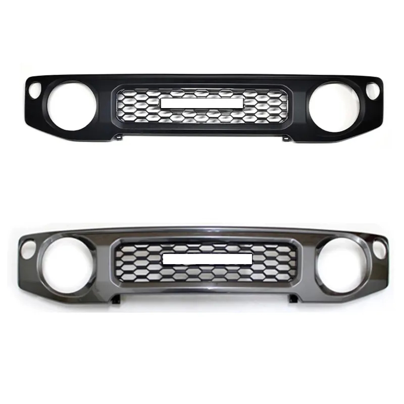 2018-2021 SUZUKI Jimny 4x4 Offroad Parts Chrocal Grey Grille Mesh Grill with Letters