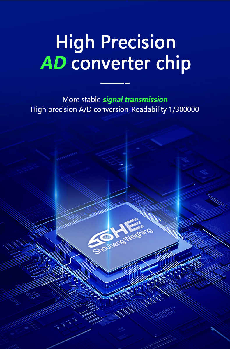 Industrial Weighing Made Easy with SOHE AT Bluetooth Scale and 6-Digit LED Display