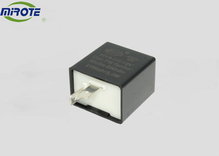 2 Pins Led Bulb Electronic Flasher , Adjustable Led Turn Signal Flasher Motorcycle No Buzzering 12V