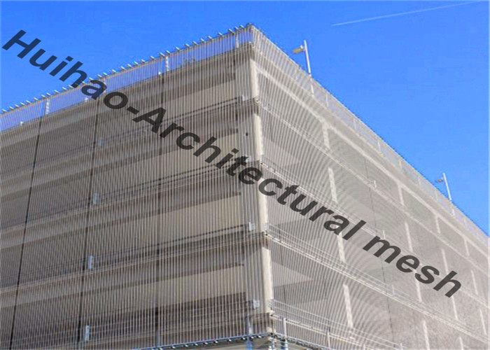 Spraying Color Flexible Mesh Type Privacy Ceiling Panel With Replaceable Frame