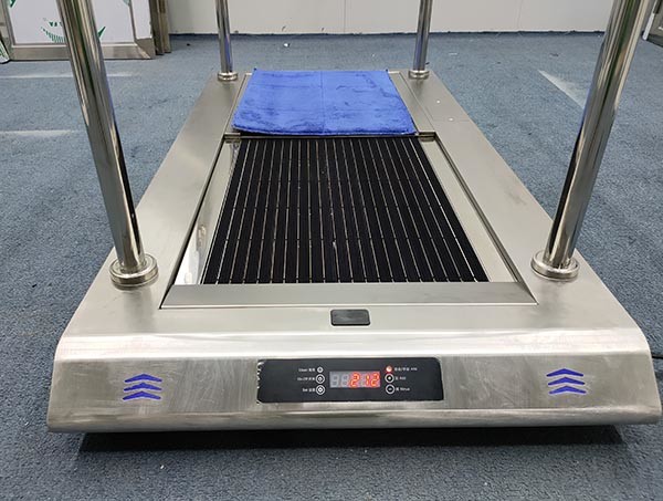 Two Persons Stainless Steel 304 Shoe Sole Washer With Handrail