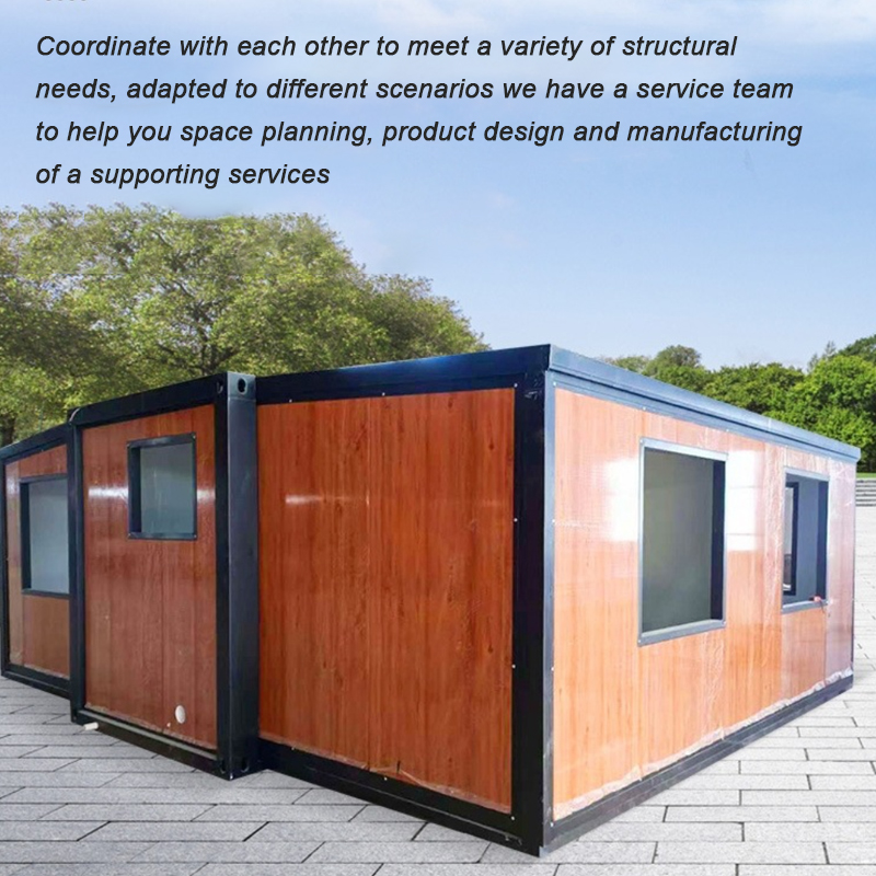 Container Extension House Luxury Container Mobile Home 3 Rooms 1 Living Room Mobile House