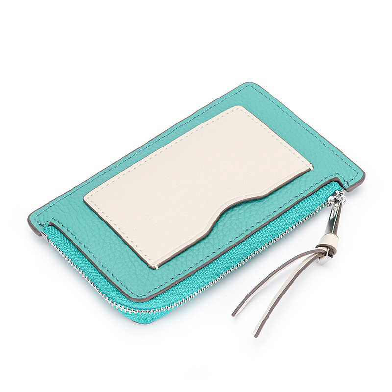 Slim Strap Card Holder Wallet for Women OEM/ODM No Pattern Necessary Lanyard Included