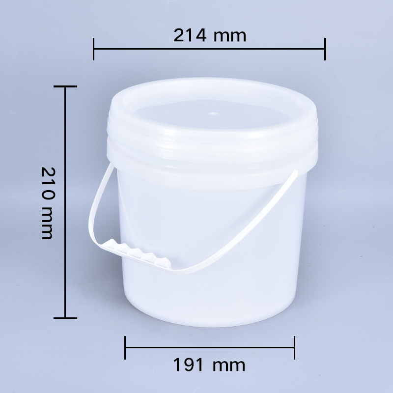 Professional 5L Food Grade PP Storage Container with Lid and Plastic Handle