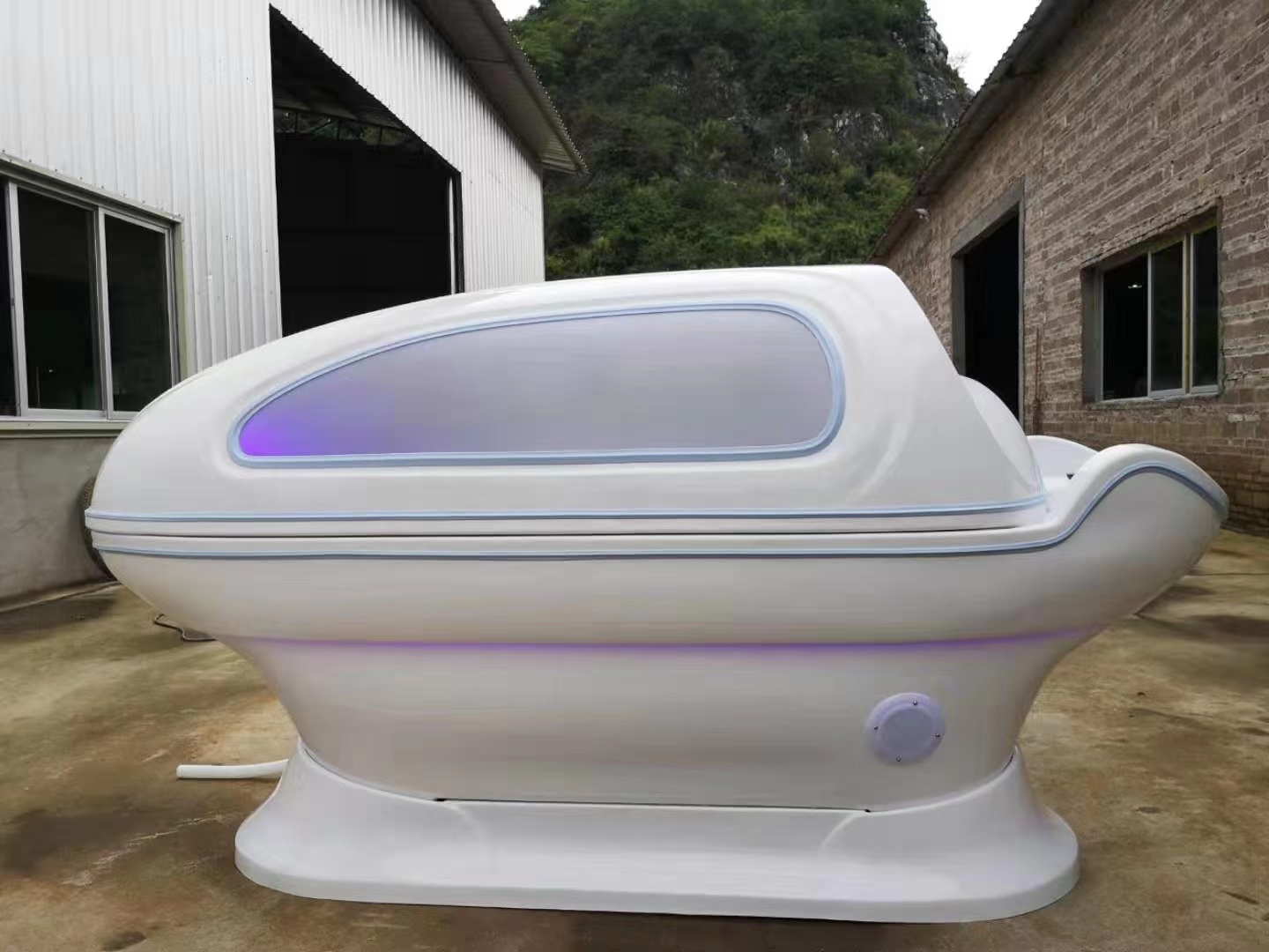 Far Infrared Jade Pod Ozone Sauna Spa Capsule Treatment 240V