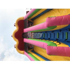 Customized Mickey Mouse Inflatable Jumping Castle Slide For Backyard