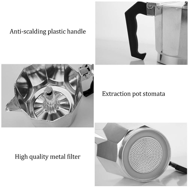 3 Cup Stovetop Espresso Maker