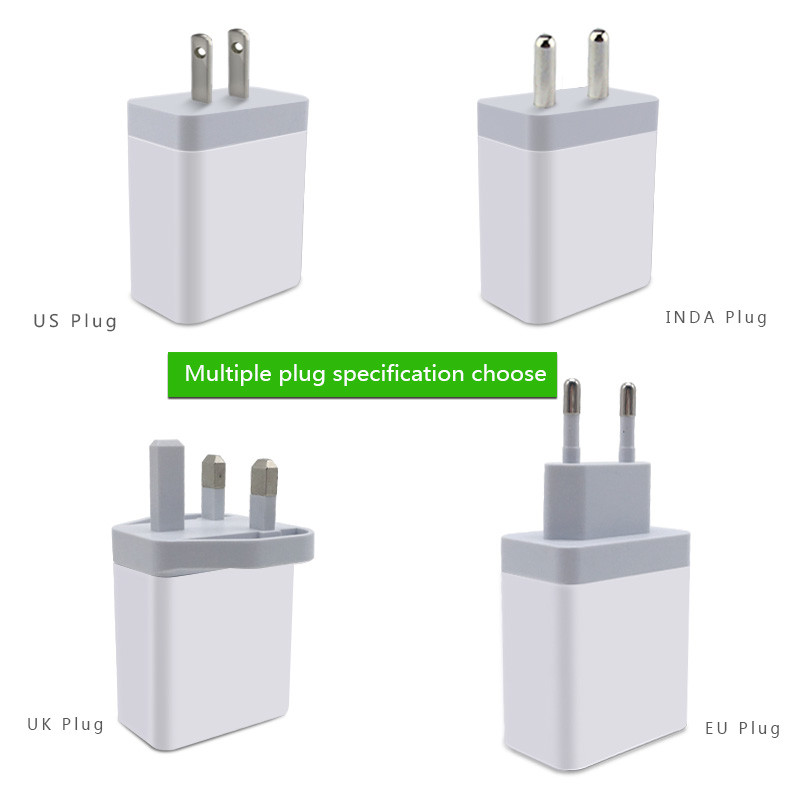 28W US PD TRAVEL CHARGER TYPE-C +USB FAST CHRGER for Macbook compatible with HUAWEI QUICK CHARGE QC3.0/QC2.0