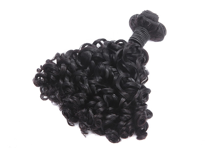 Big Pissy Real Double Weft Human Hair Extensions / Double Drawn Curly Hair