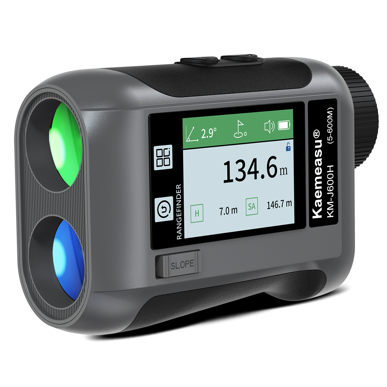 J1500m Multifunction Laser Distance Meter Handheld Measure Level Calculate for Construction Golf Hunting