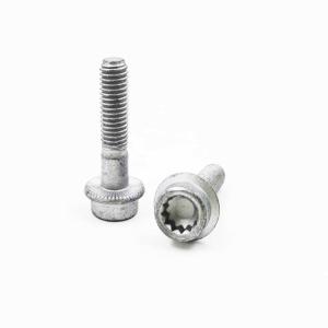 China Stainless Steel Hex Head Bolts with HDG Plated Triple Square Socket and 12 Point Drive on sale