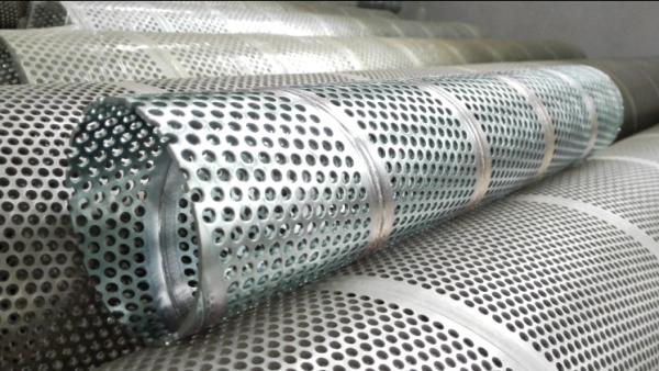 304 spiral welded center pipes stainless steel air center core filter frames