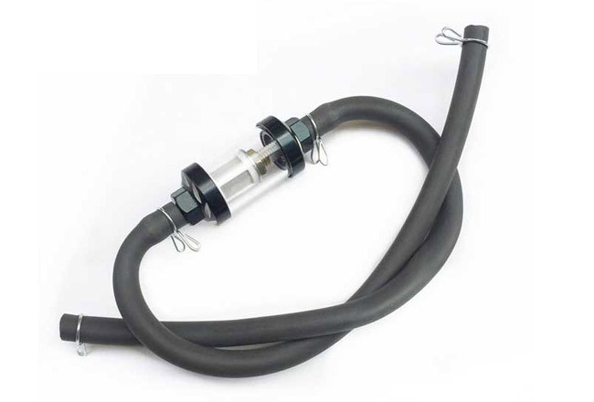 Modified CNC Aluminum Fuel Filter Oil Cleaner For Carburetor ATV Scooter Universal