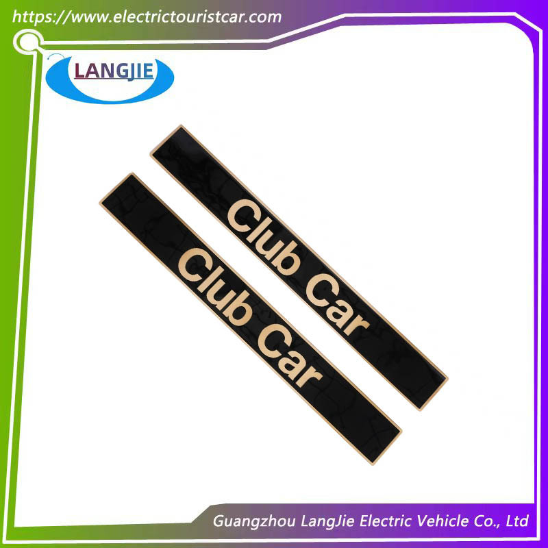 CIub Car Golf Car Logo Front Cover Label Pioneer Model 102502601 OEM Logo Label