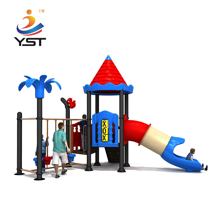 Backyard Adventure Preschool Kids Playground Slide PVC Coated ODM