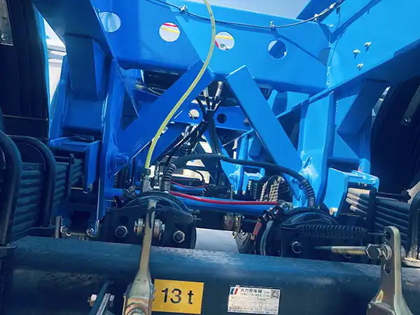 3 Axle 6m 20ft Skeleton Trailer Truck 20ft Skeletal Trailer For Sale