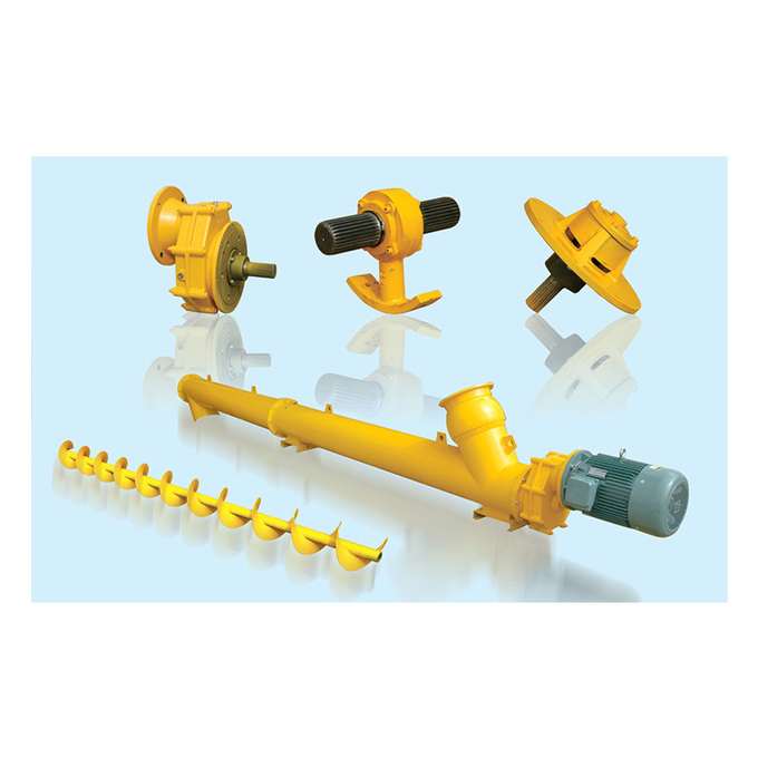 OEM Custom Powder Conveying Equipment Stainless Steel Screw Auger Conveyor with Hopper